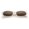 Macy / Cream Bone & Brown Lens
